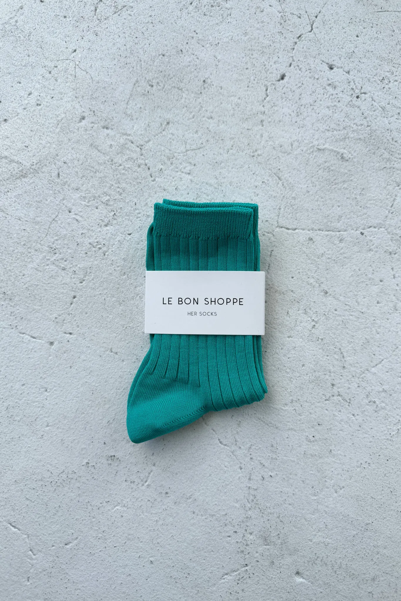 Her Socks (MC cotton) - Turquoise sold by Le Bon Shoppe product image thumbnail 5