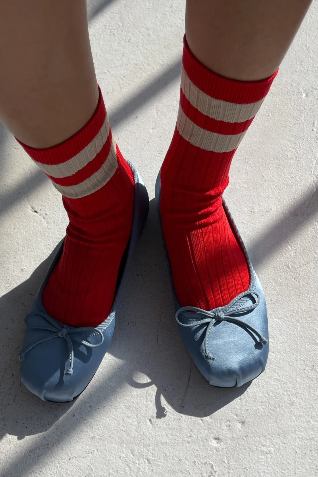Her Varsity Socks - Desire sold by Le Bon Shoppe