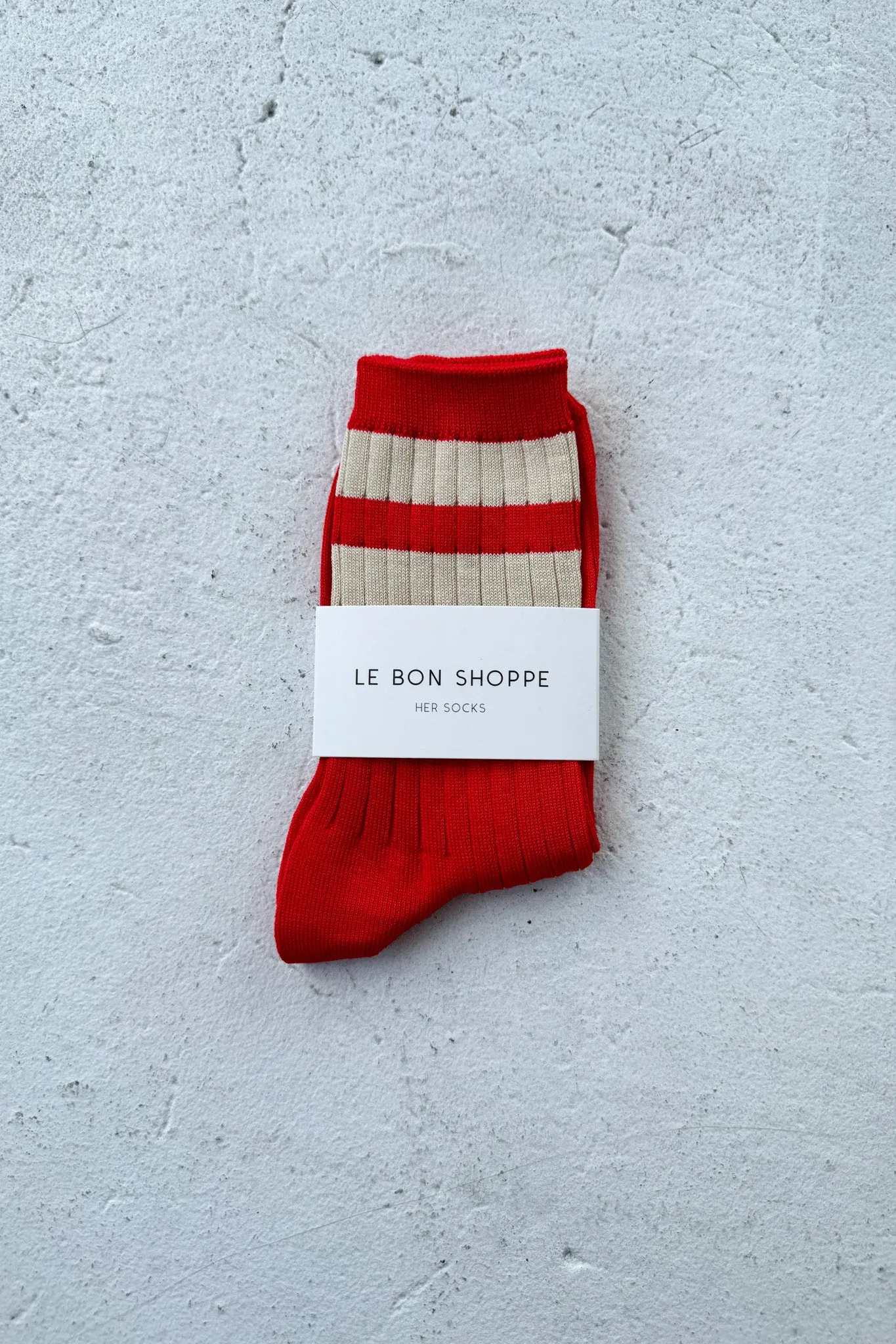 Her Varsity Socks - Desire sold by Le Bon Shoppe product image thumbnail 3