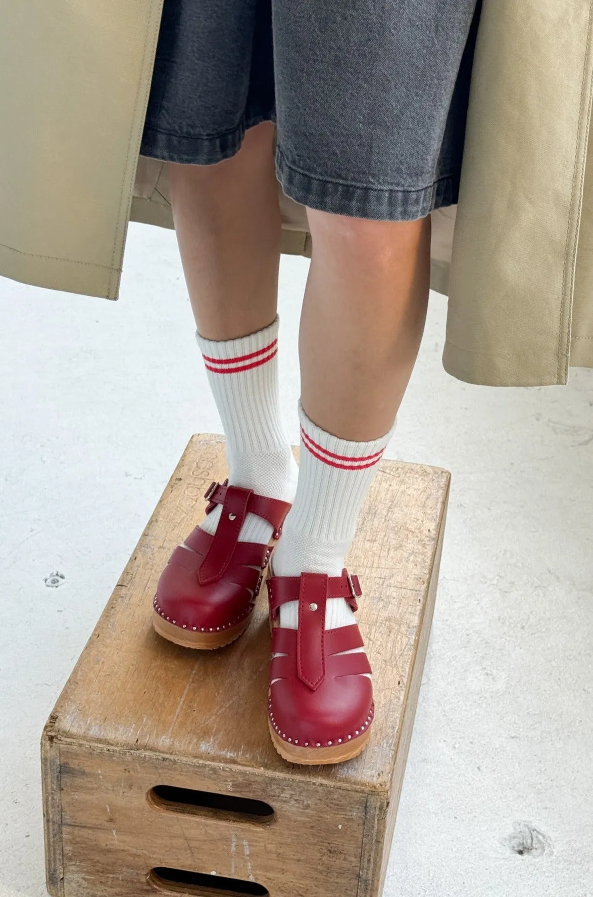 Boyfriend Socks - Clean White sold by Le Bon Shoppe