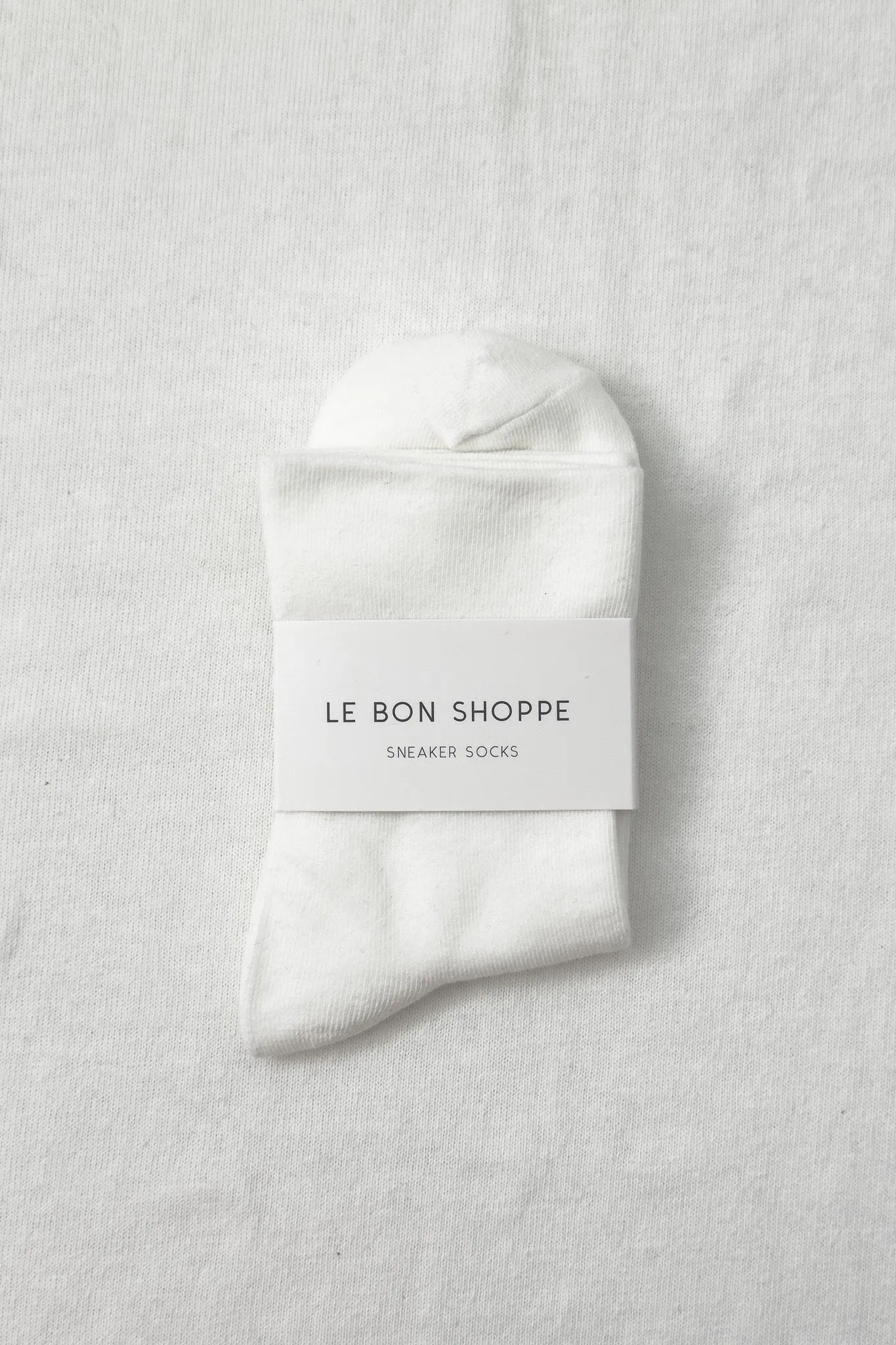 Sneaker Socks - Classic White sold by Le Bon Shoppe product image thumbnail 4