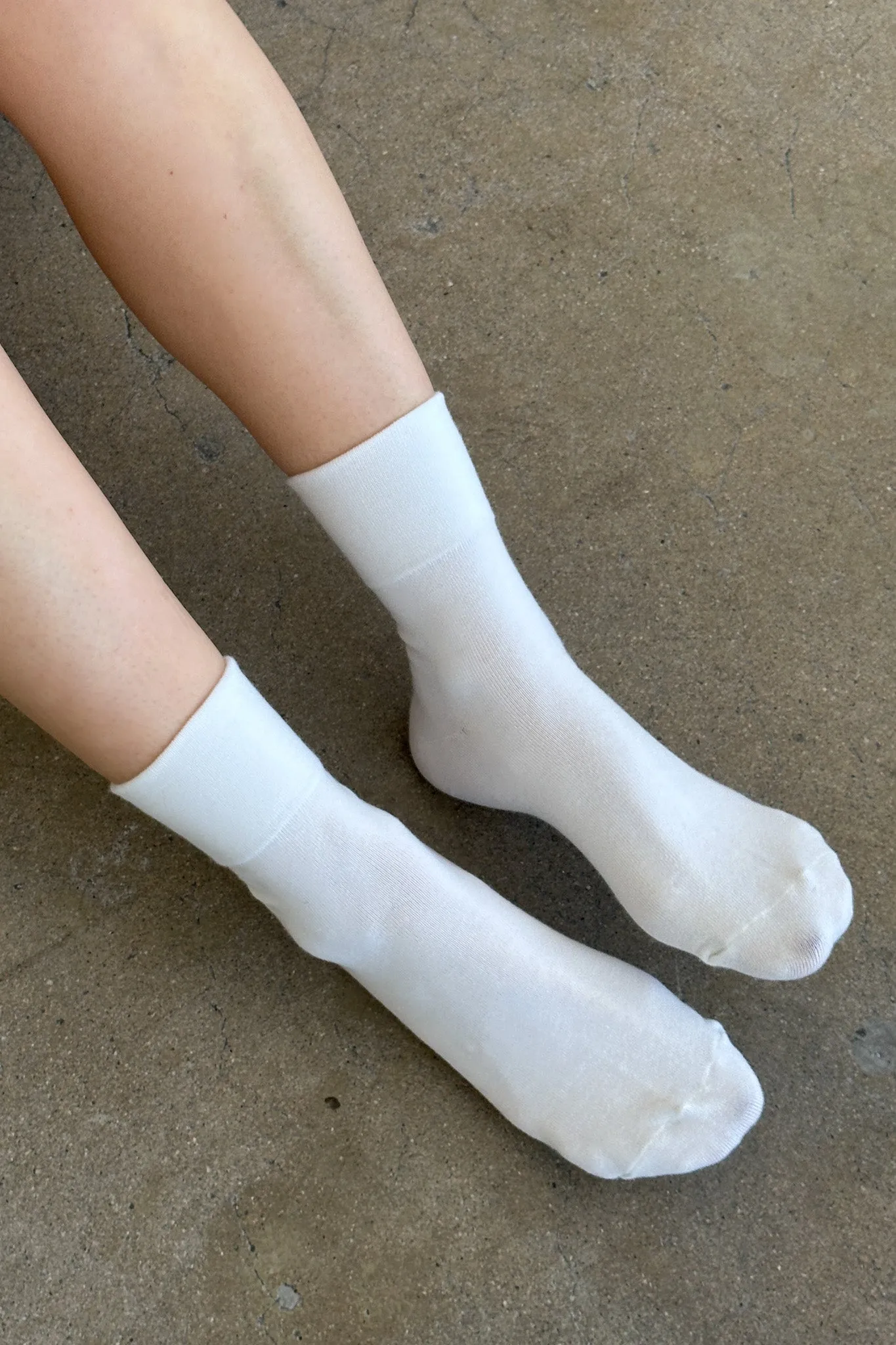 Sneaker Socks - Classic White sold by Le Bon Shoppe