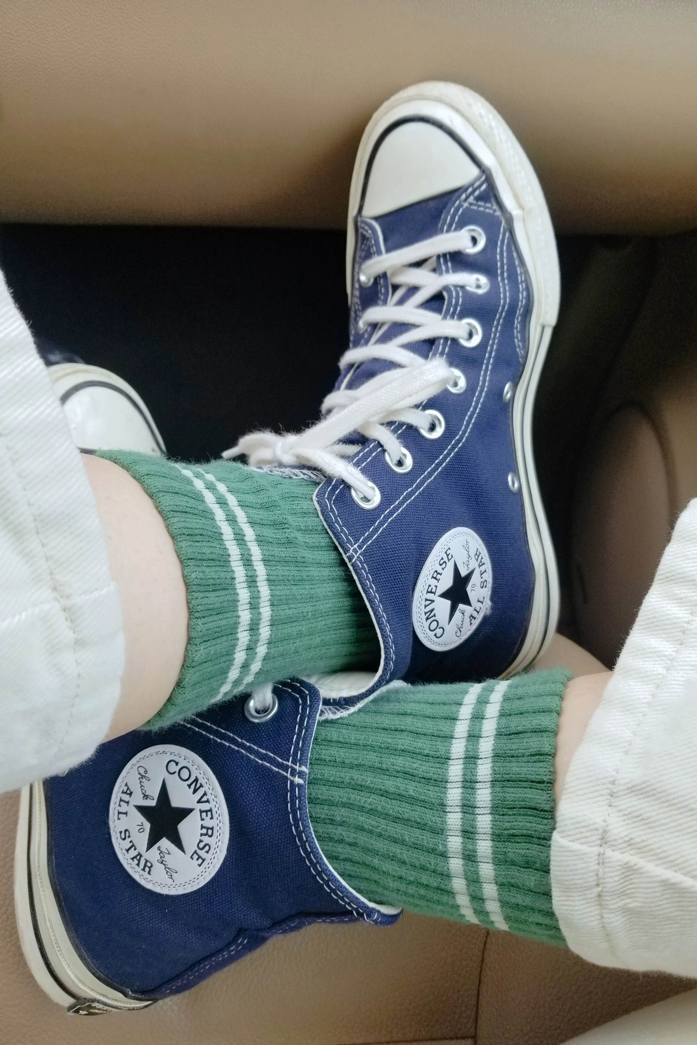 Boyfriend Socks - Moss sold by Le Bon Shoppe product image thumbnail 3