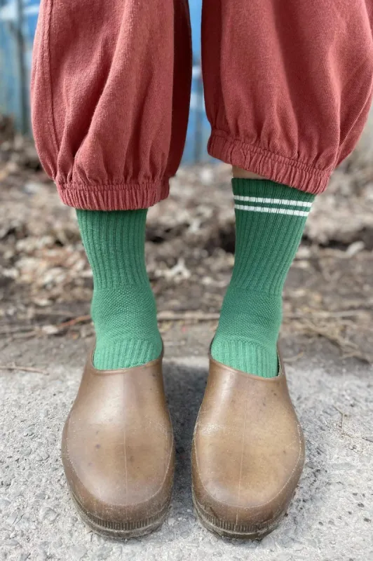 Boyfriend Socks - Moss sold by Le Bon Shoppe