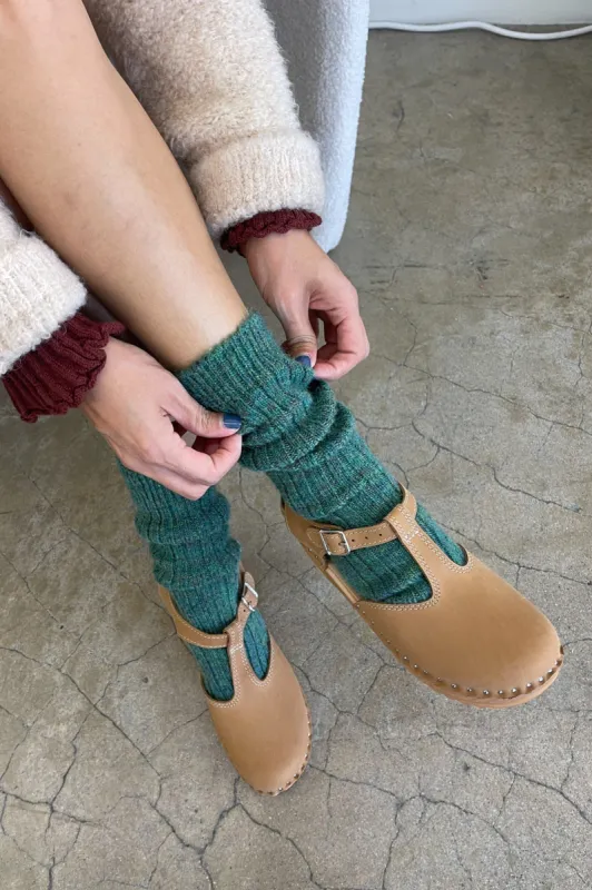 Margot Socks - Emerald sold by Le Bon Shoppe