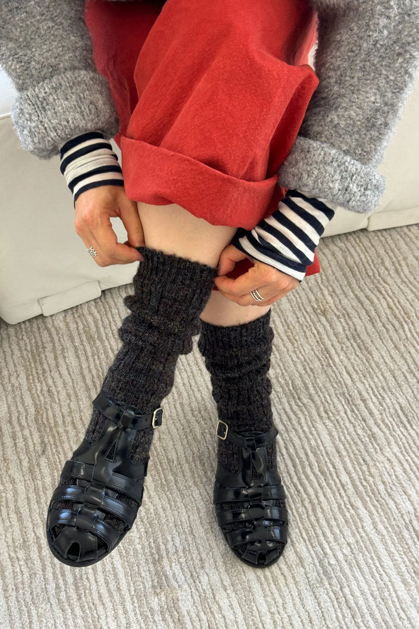 Margot Socks - Black sold by Le Bon Shoppe