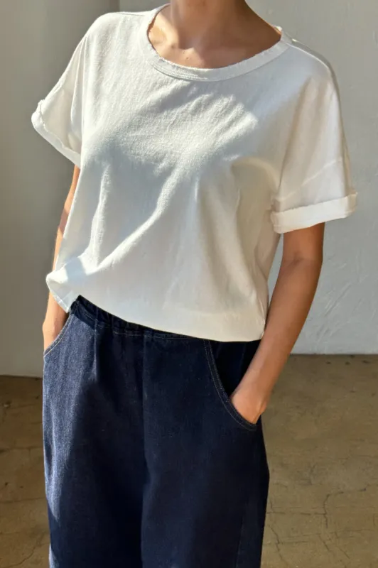 Vintage Fille Tee - Clean White sold by Le Bon Shoppe