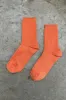 Her Socks (MC cotton) - Tangerine sold by Le Bon Shoppe