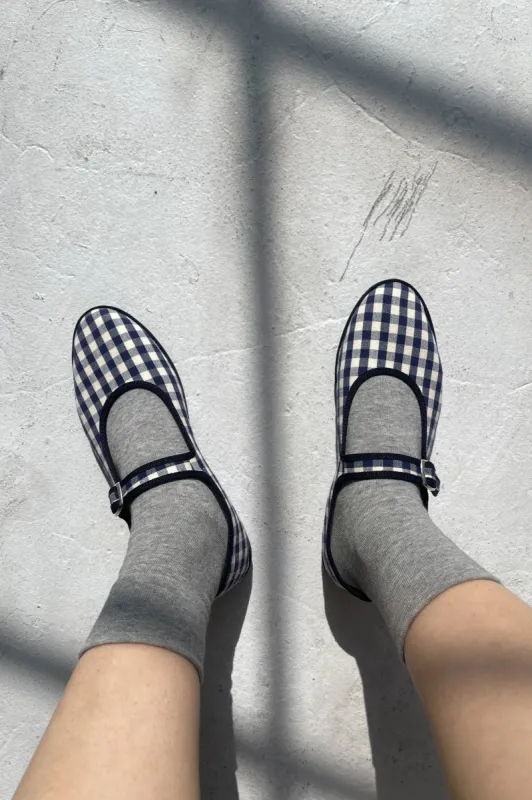 Sneaker Socks - Ht. Grey sold by Le Bon Shoppe