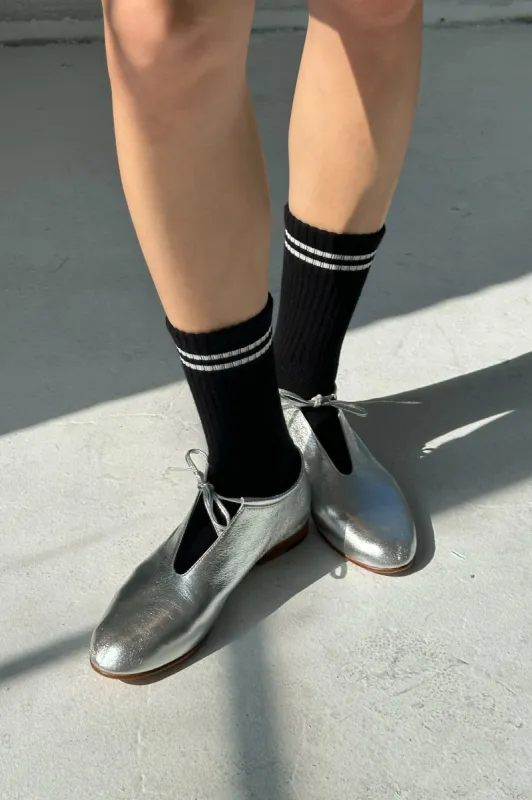Boyfriend Socks - Noir sold by Le Bon Shoppe