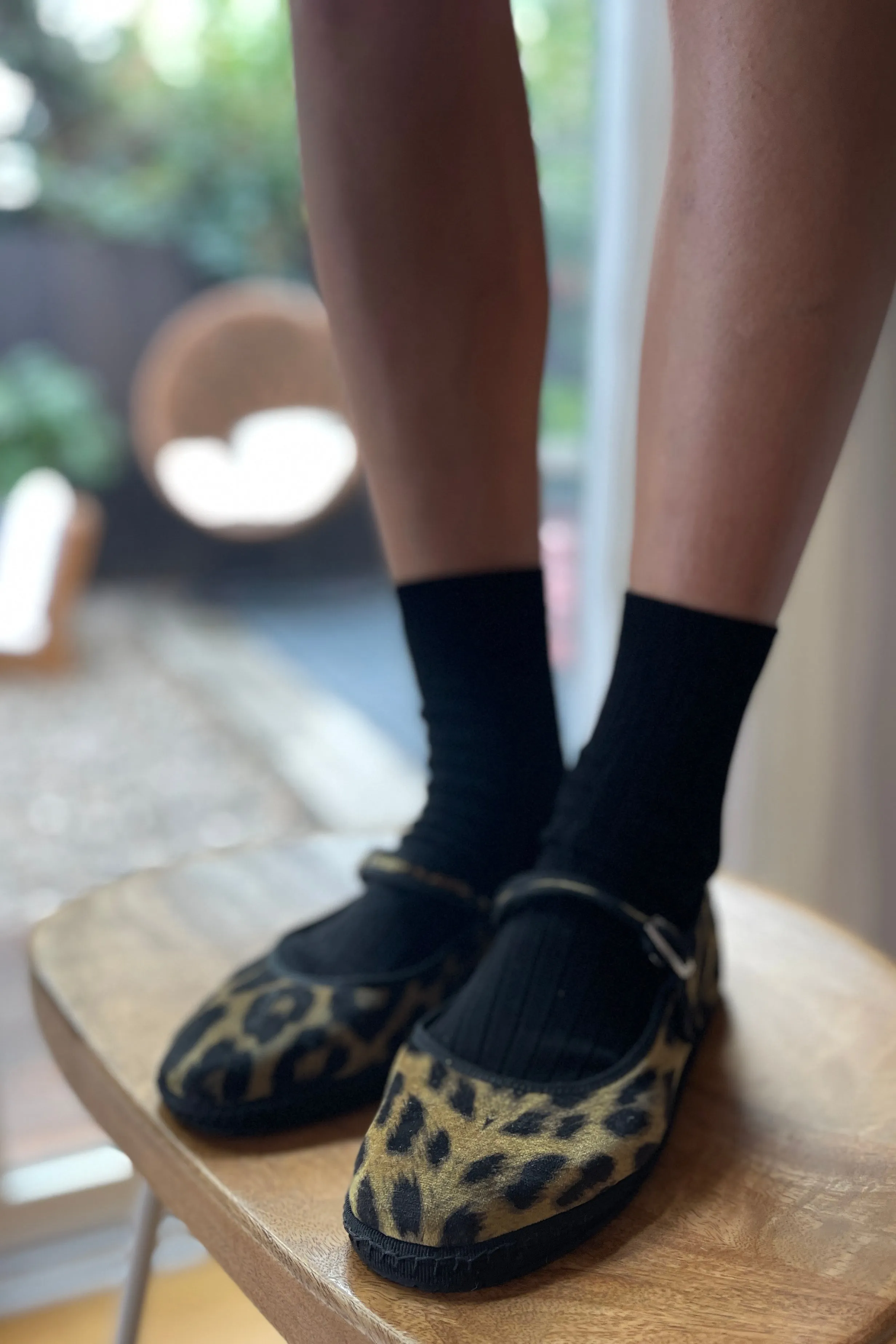 Her Socks (MC cotton) - TRUE BLACK sold by Le Bon Shoppe product image thumbnail 2