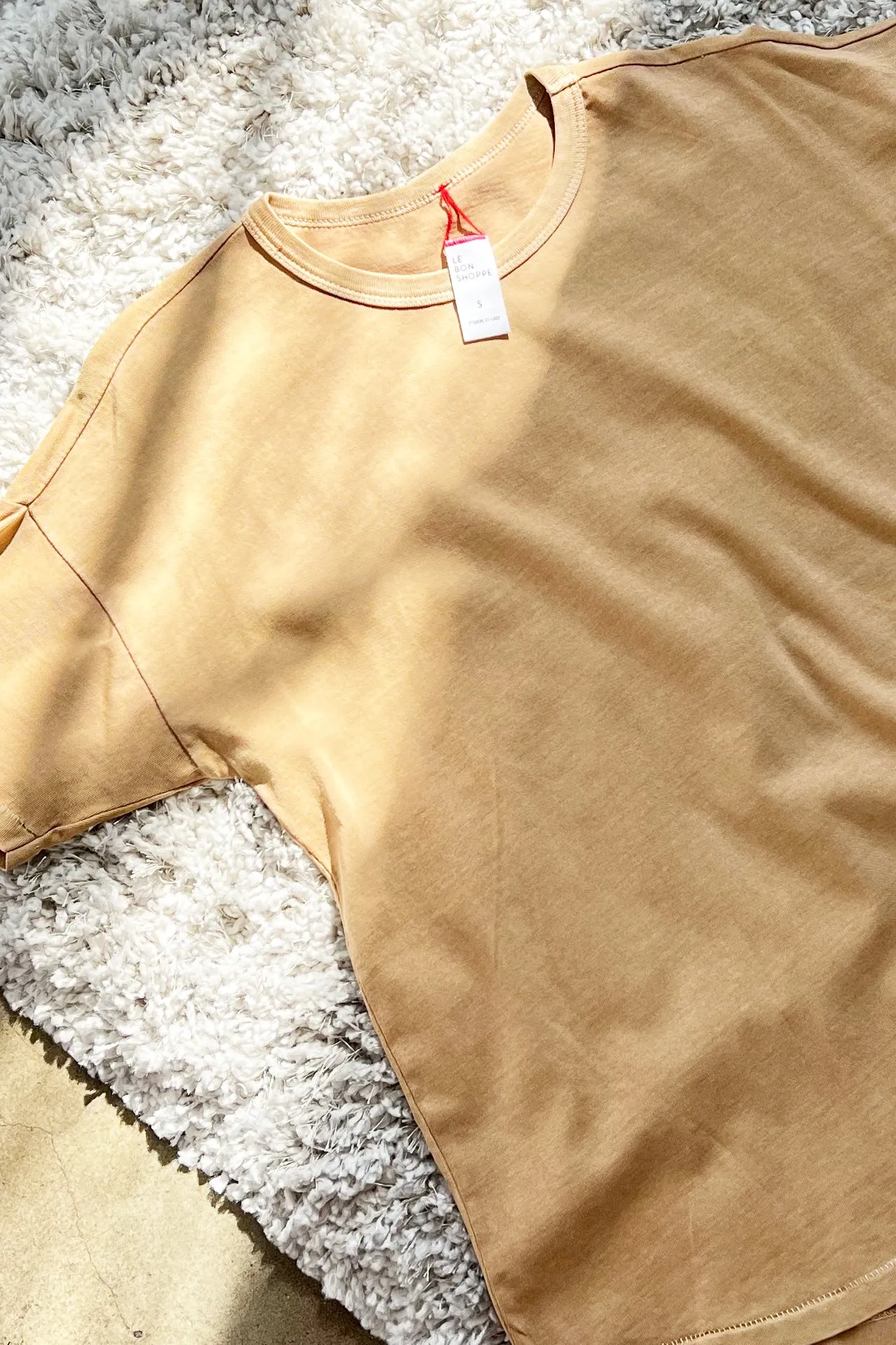 ***SALE*** Her Tee - Camel sold by Le Bon Shoppe product image thumbnail 4