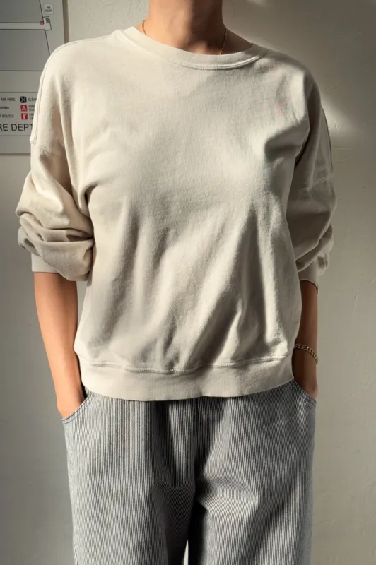 Cali Jersey Sweatshirt - Rice sold by Le Bon Shoppe