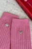 Embroidered Her Socks (MC cotton) - PINK WATER + HEART sold by Le Bon Shoppe