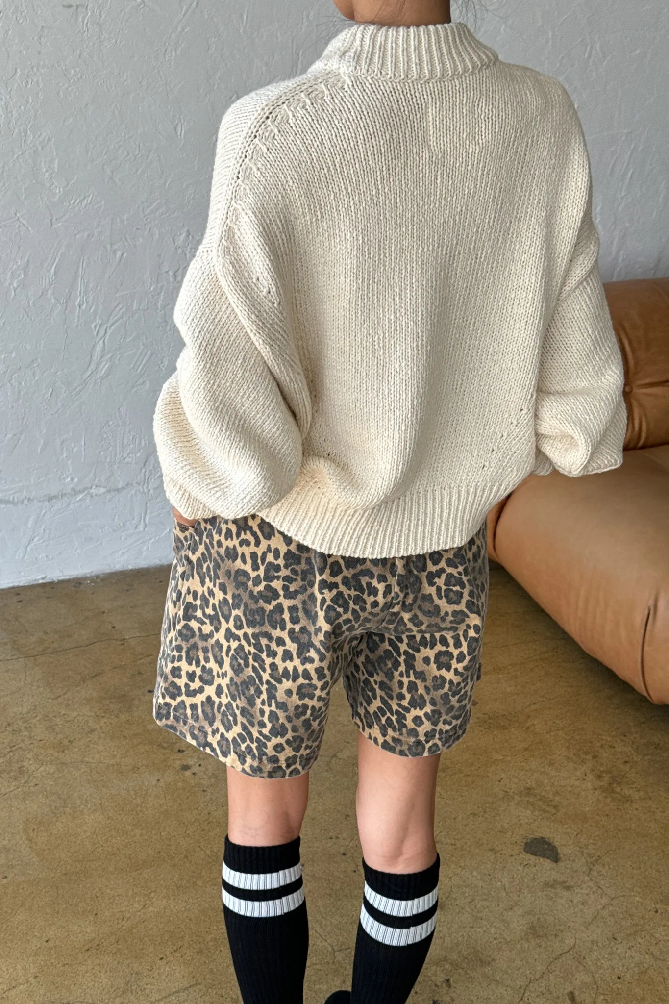 Zoe Cotton Sweater - NATUREL sold by Le Bon Shoppe product image thumbnail 3