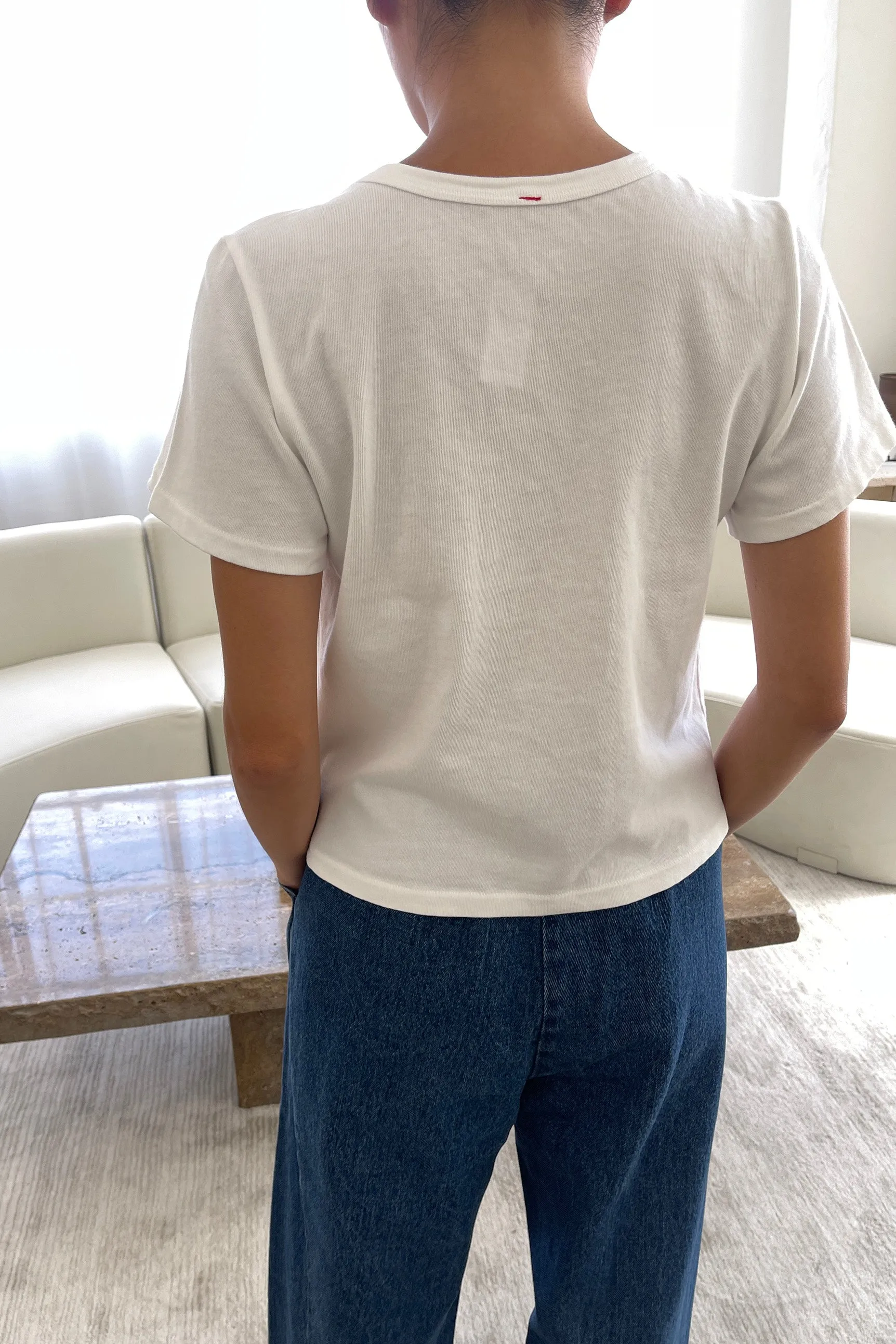The Little Boy Tee - Vintage White sold by Le Bon Shoppe product image thumbnail 3