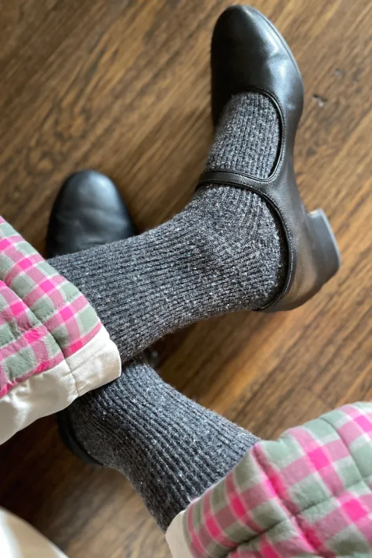 Snow Socks - Charcoal sold by Le Bon Shoppe