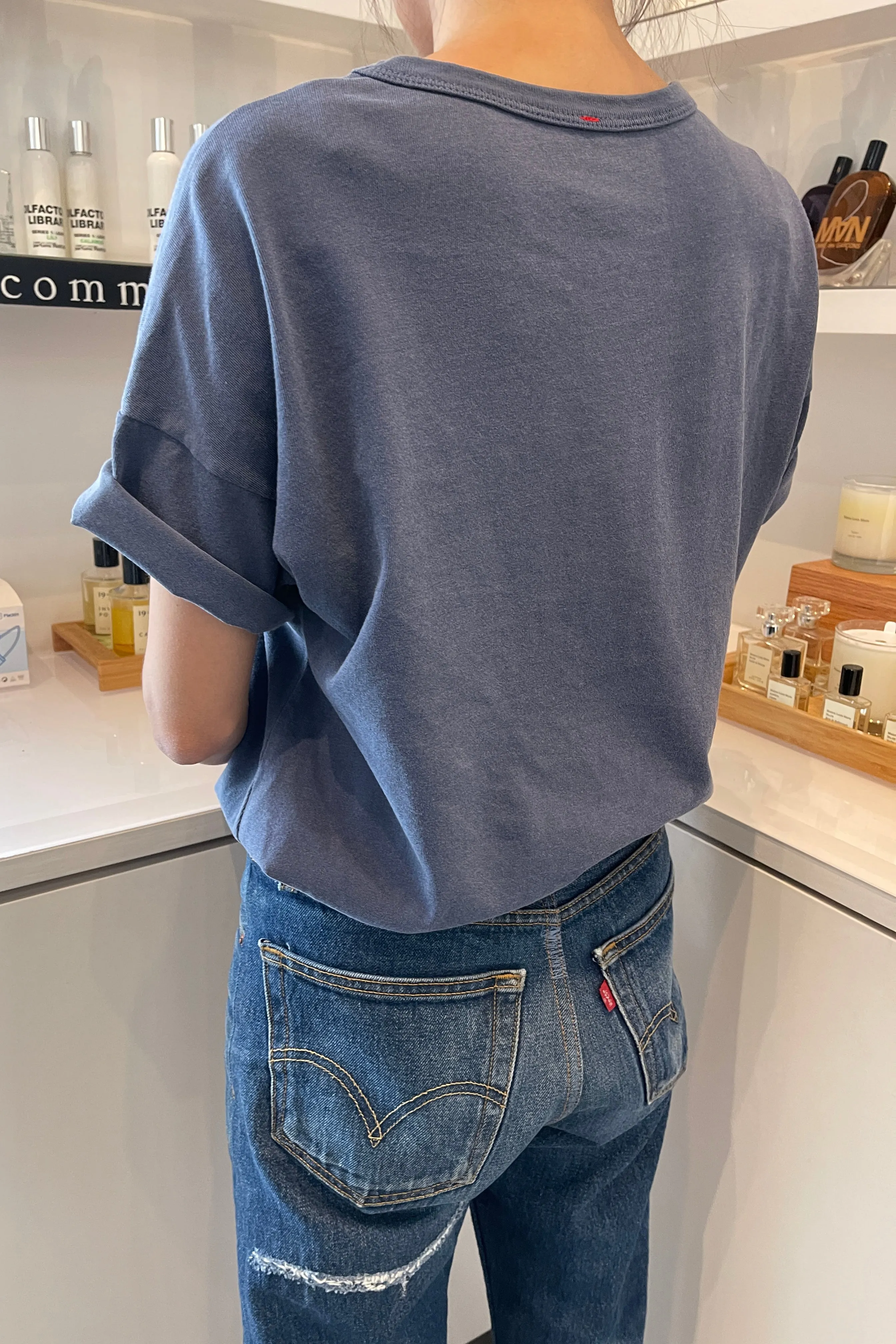 Her Tee - Vintage Navy sold by Le Bon Shoppe product image thumbnail 2