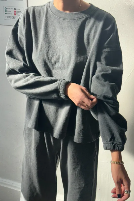Naturelle Tee - Coal sold by Le Bon Shoppe