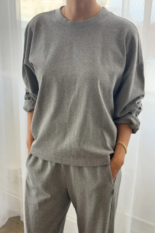 Naturelle Tee - Ht. Grey sold by Le Bon Shoppe