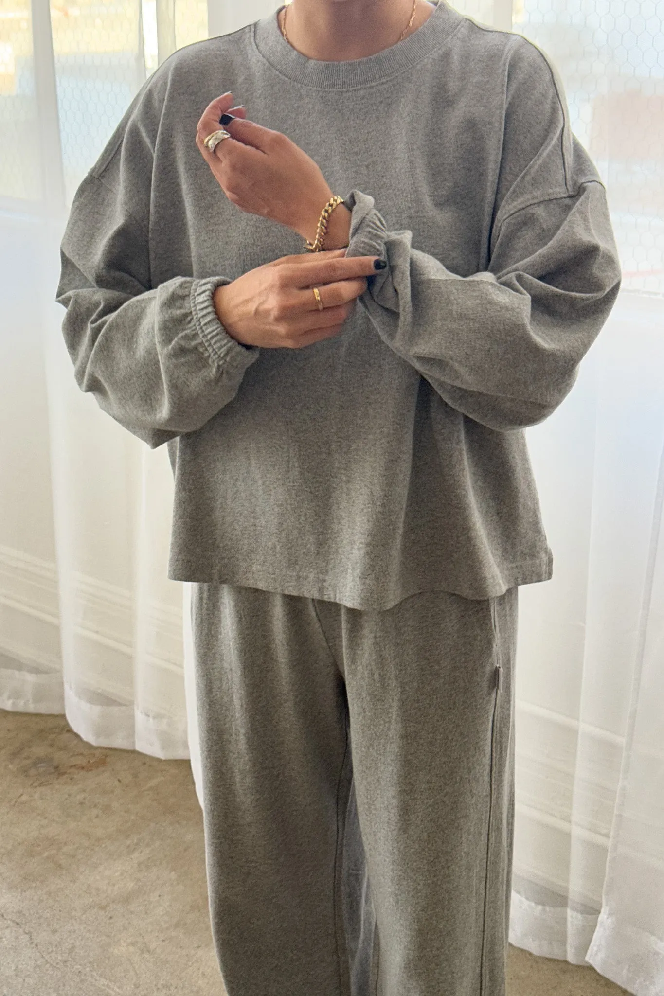 Naturelle Tee - Ht. Grey sold by Le Bon Shoppe product image thumbnail 2