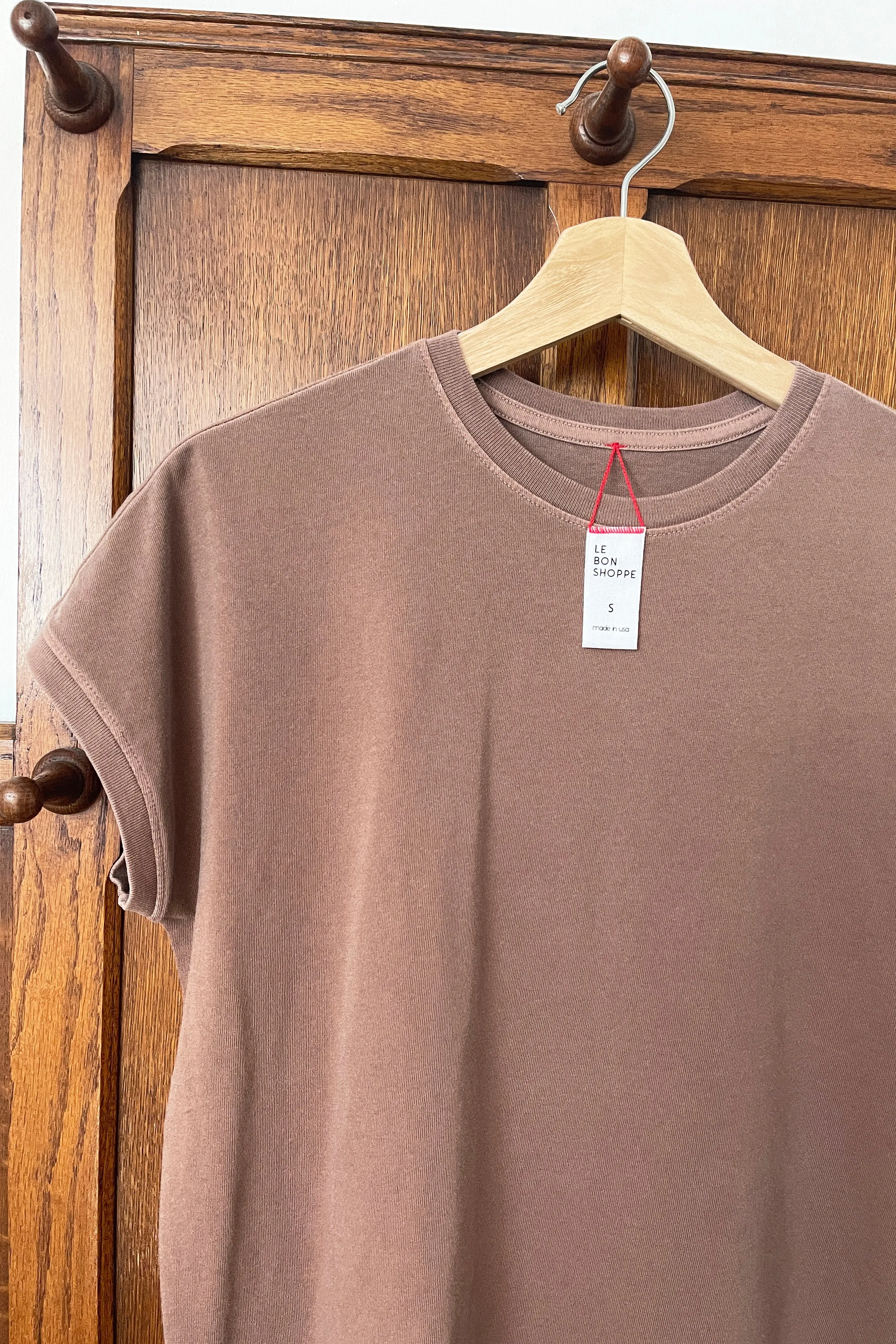 Ease Tee - Chocolate sold by Le Bon Shoppe product image thumbnail 5
