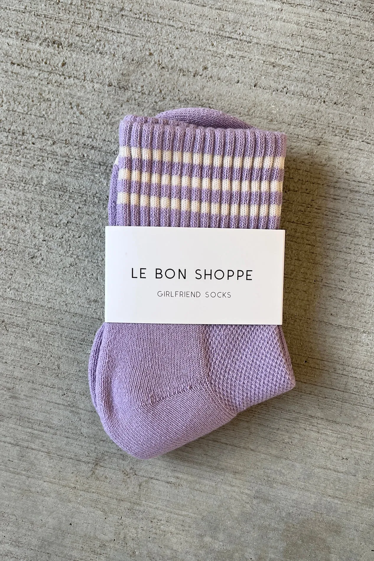 Girlfriend Socks - Iris sold by Le Bon Shoppe product image thumbnail 4