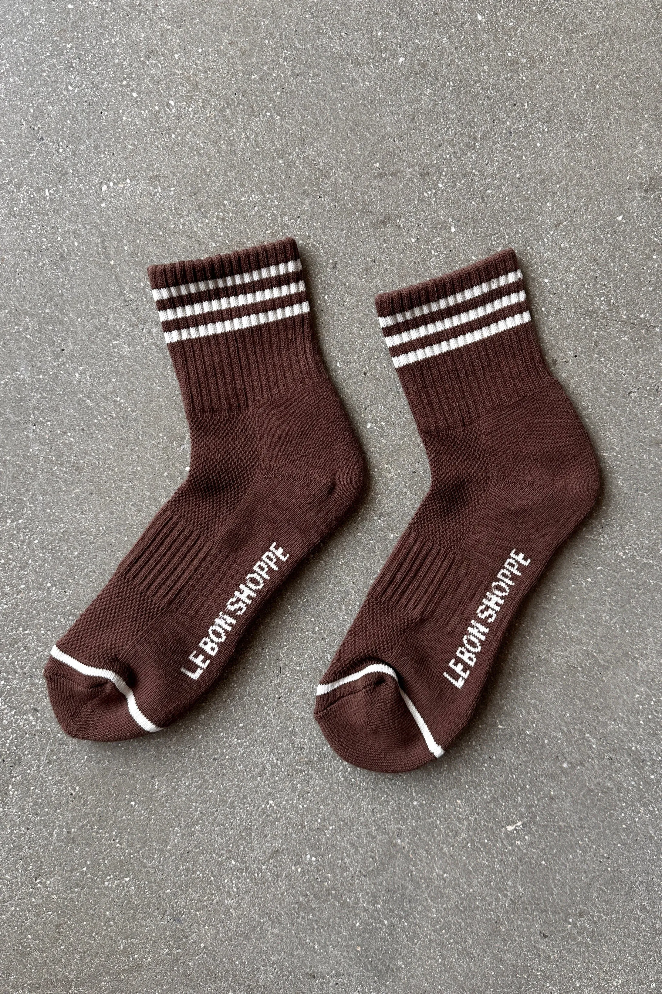 Girlfriend Socks - Mahogany sold by Le Bon Shoppe product image thumbnail 5