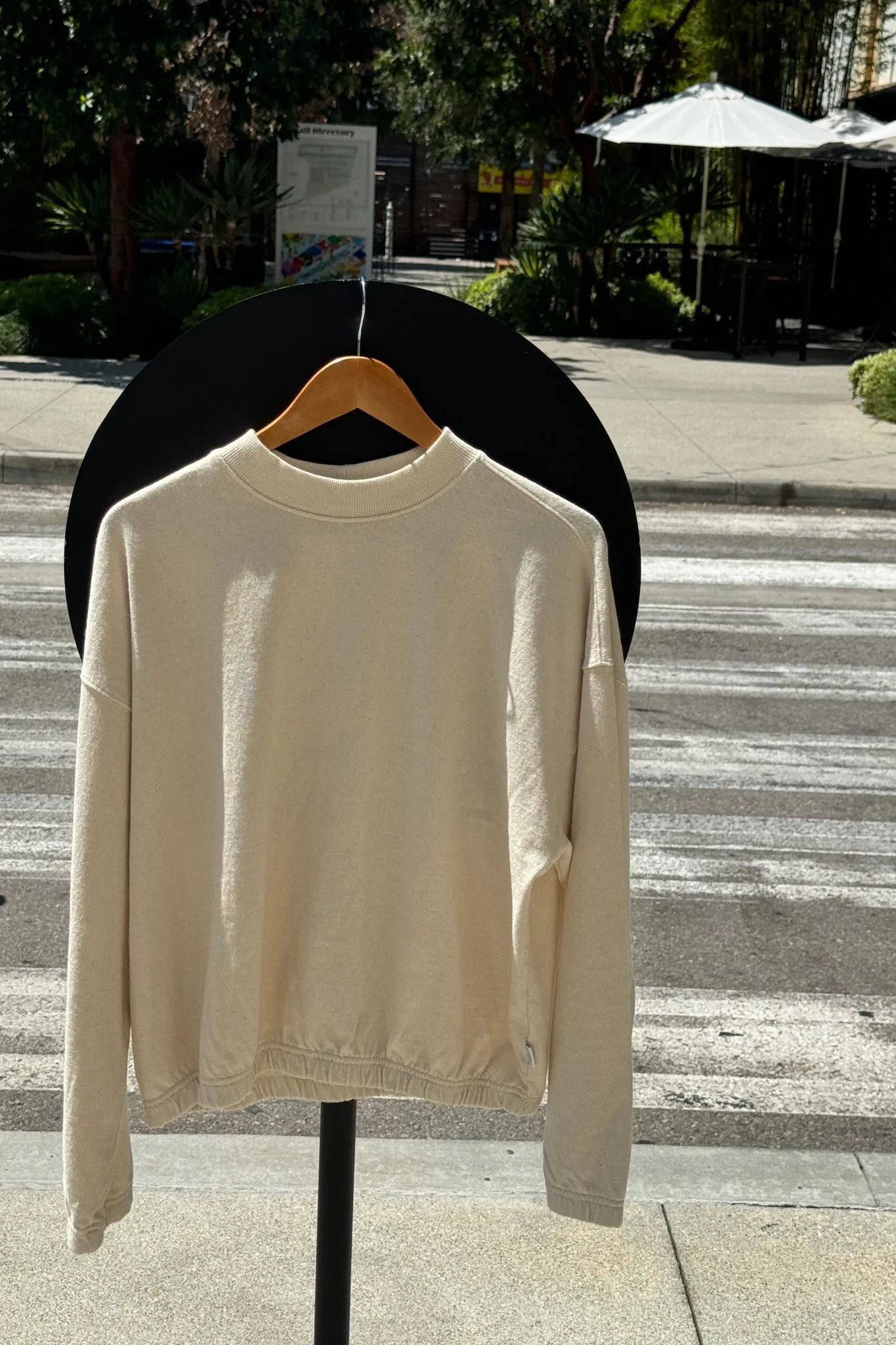 Daisy Long Sleeve Top - Naturel sold by Le Bon Shoppe product image thumbnail 2