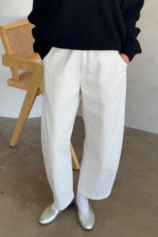 Arc Pants - Milk sold by Le Bon Shoppe