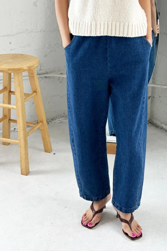 Arc Pants - BLUE DENIM sold by Le Bon Shoppe