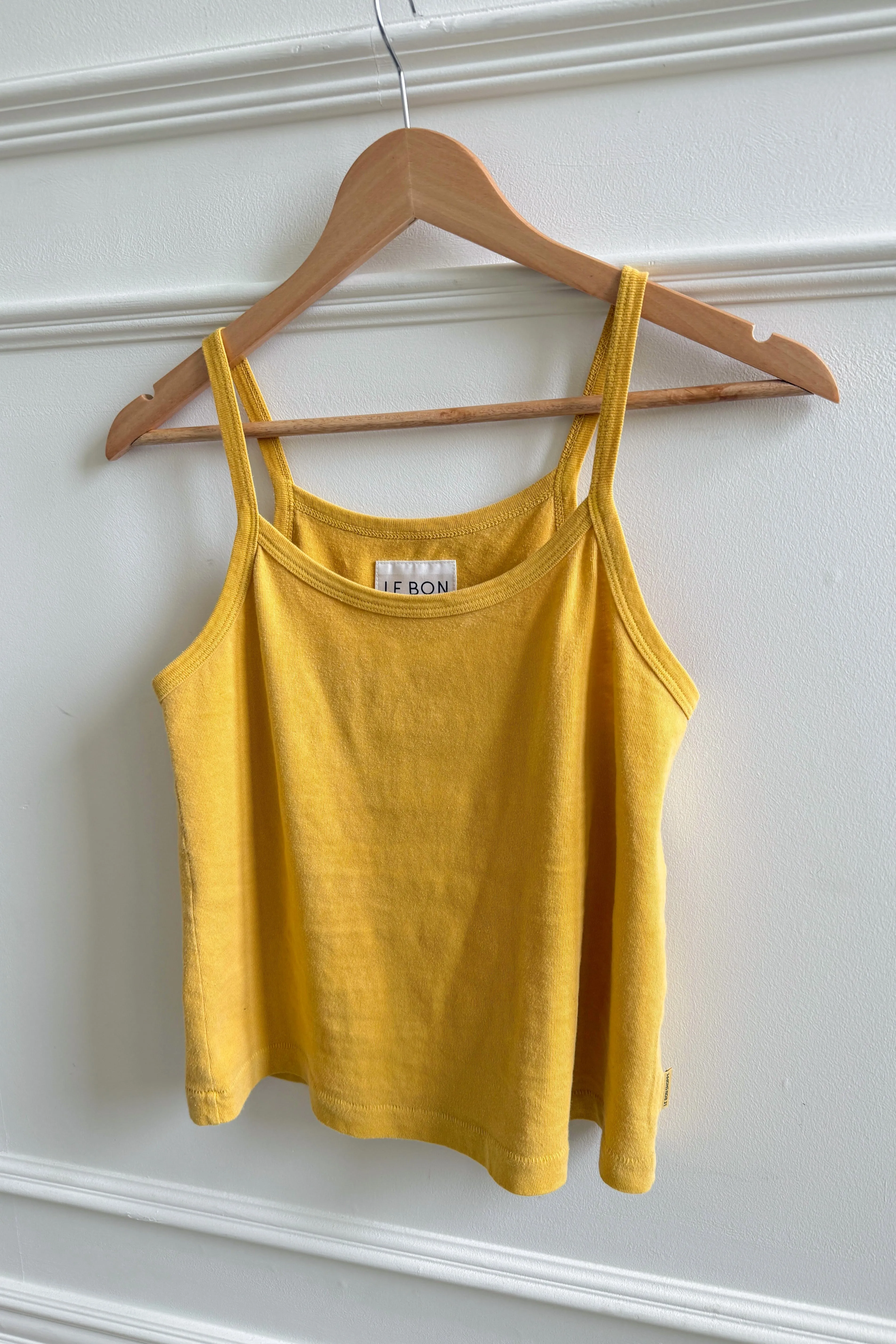 Dana Cami (Organic Cotton)- Banana sold by Le Bon Shoppe product image thumbnail 5