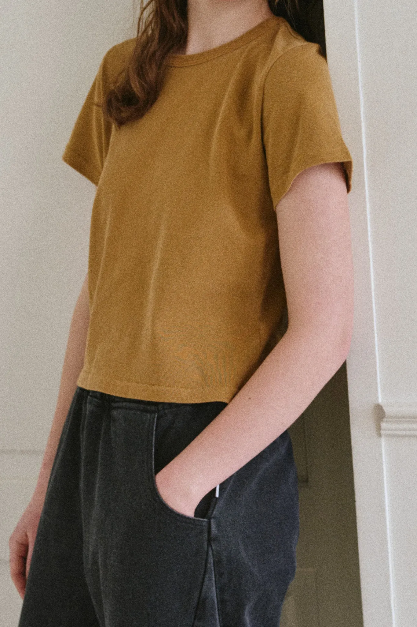 The Little Boy Tee - Butterscotch sold by Le Bon Shoppe product image thumbnail 2