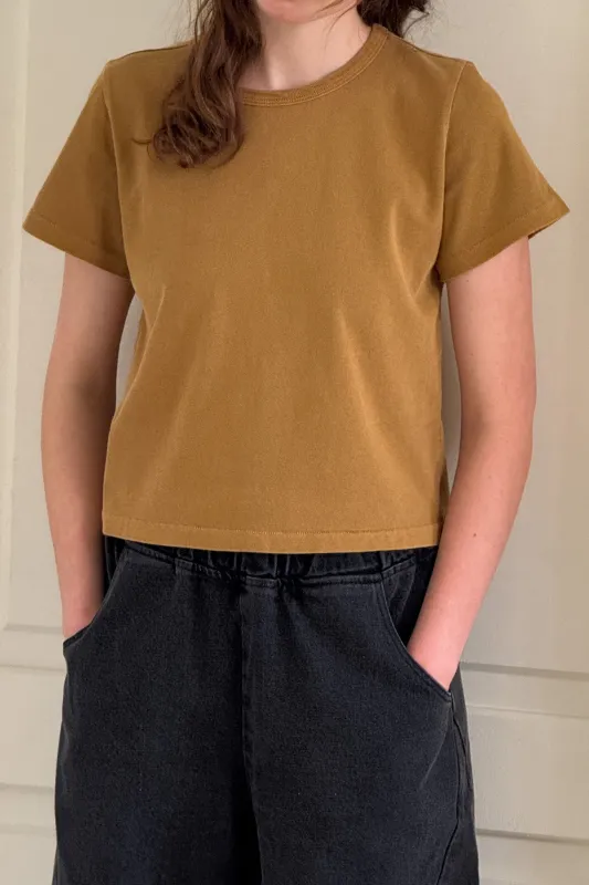 The Little Boy Tee - Butterscotch sold by Le Bon Shoppe