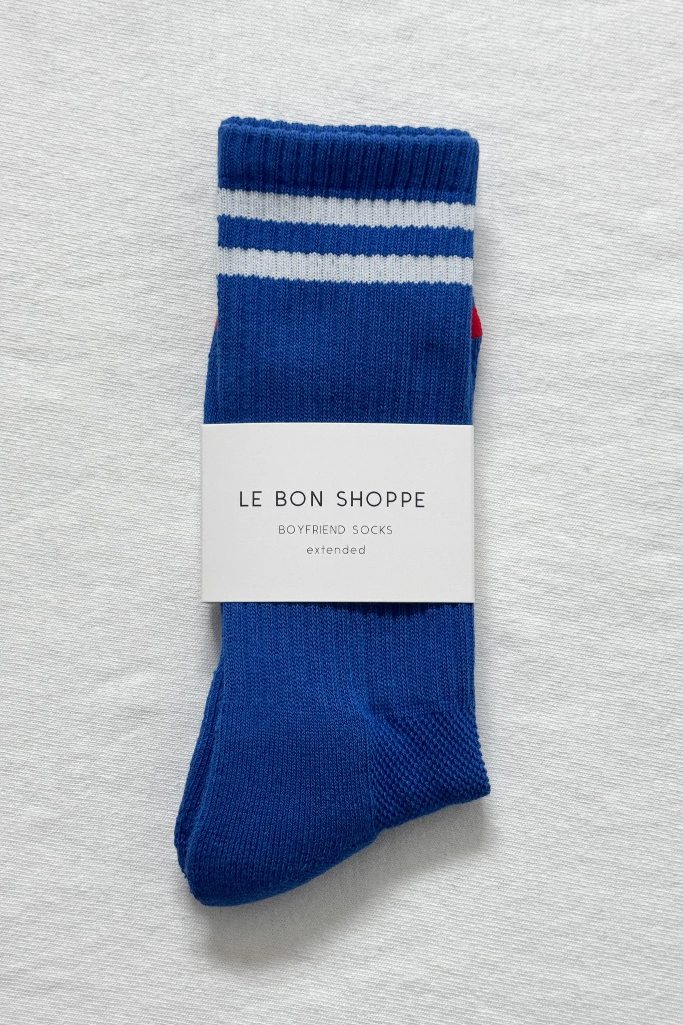 EXTENDED Boyfriend Socks - Cobalt sold by Le Bon Shoppe product image thumbnail 4