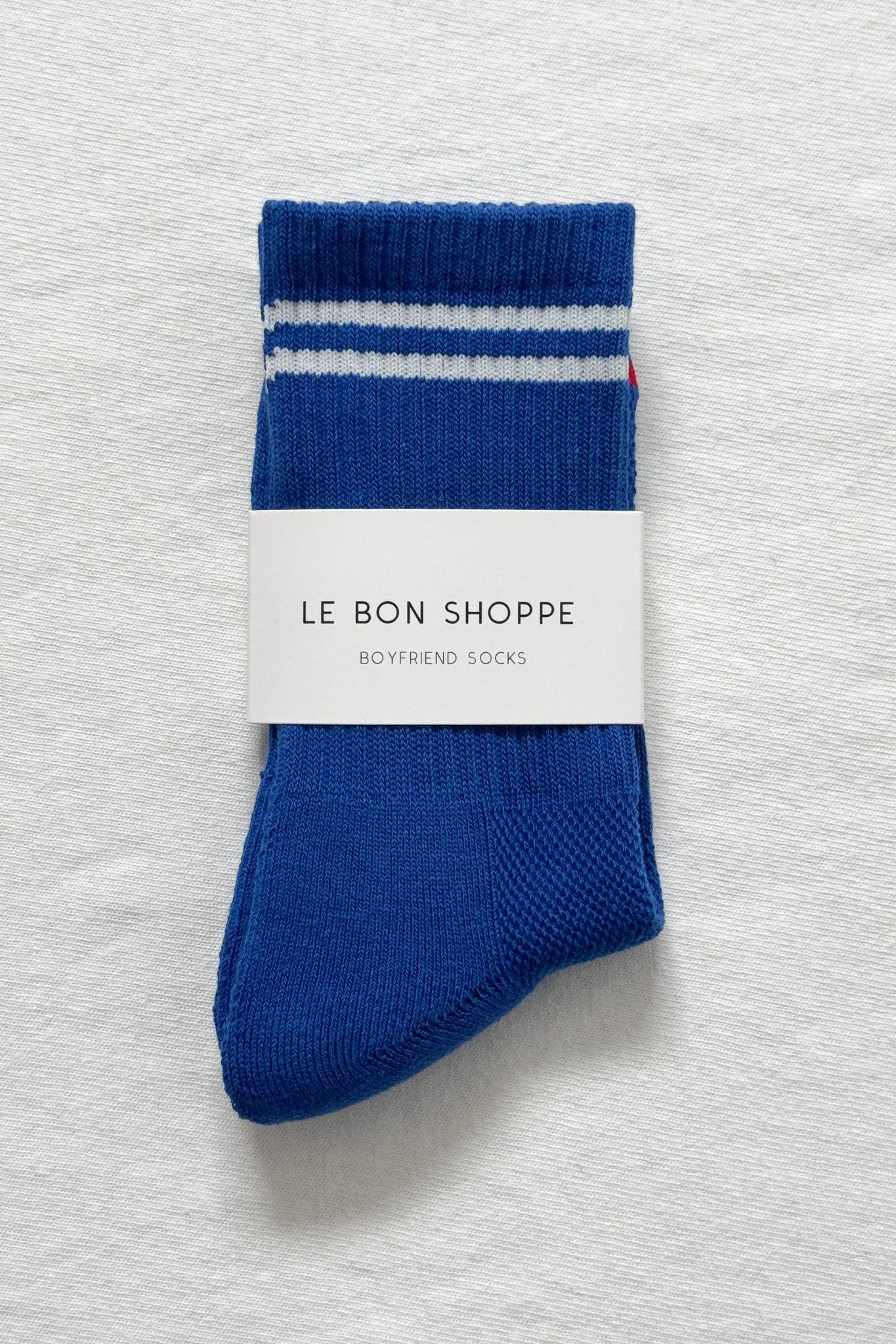 Boyfriend Socks - Cobalt sold by Le Bon Shoppe product image thumbnail 3