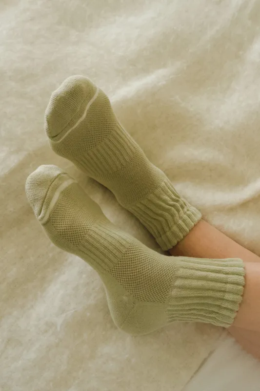 Swing Socks - Dried Sage sold by Le Bon Shoppe