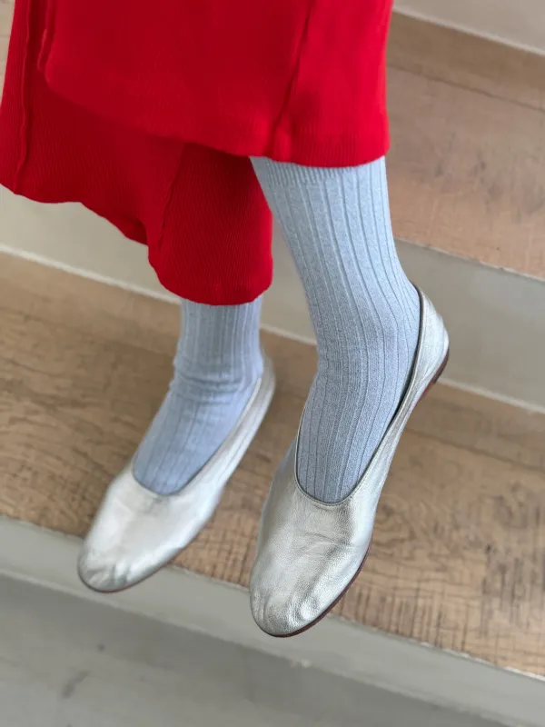 Her Socks (Glitter) - Morning Mist sold by Le Bon Shoppe