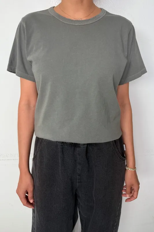 Vintage Boy Tee (Organic Cotton) - Slate sold by Le Bon Shoppe