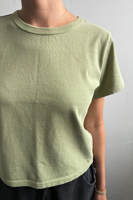 The Little Boy Tee - Pistachio sold by Le Bon Shoppe