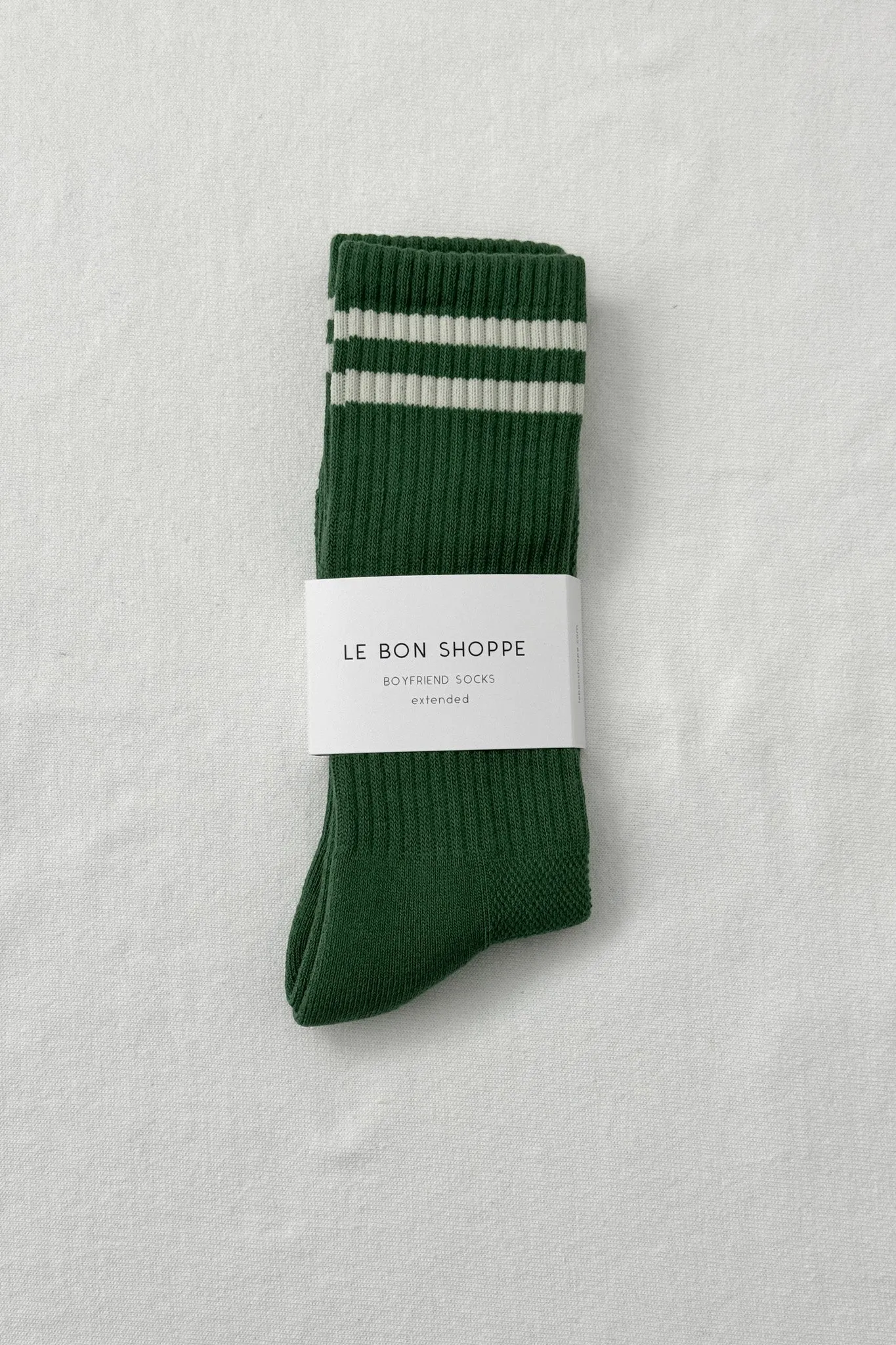 EXTENDED Boyfriend Socks - Moss sold by Le Bon Shoppe product image thumbnail 4