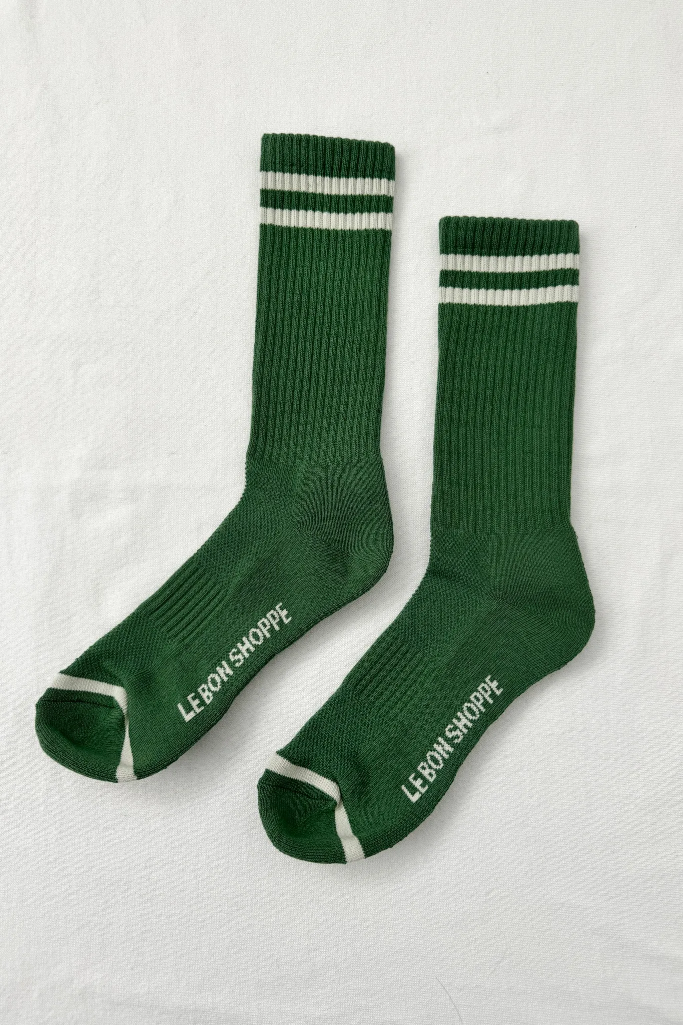 EXTENDED Boyfriend Socks - Moss sold by Le Bon Shoppe product image thumbnail 5