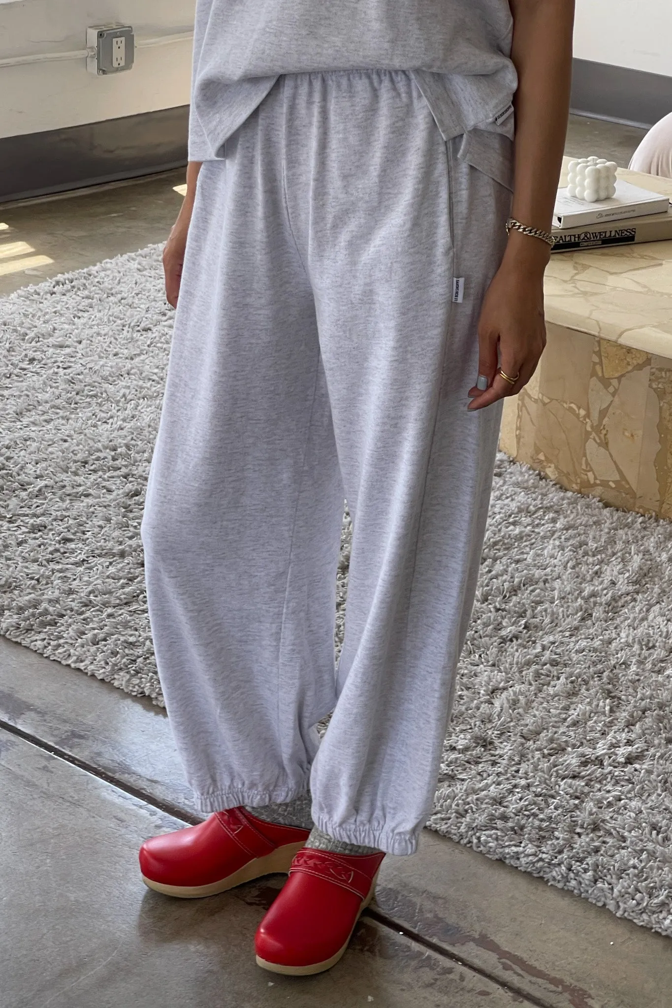 Balloon Pants - ICY GREY sold by Le Bon Shoppe