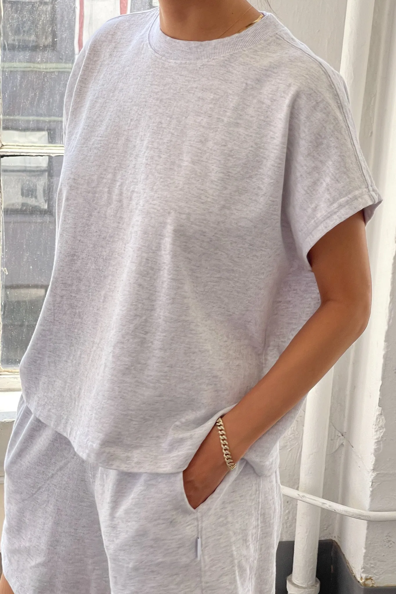 Jeanne Tee - ICY GREY sold by Le Bon Shoppe product image thumbnail 2