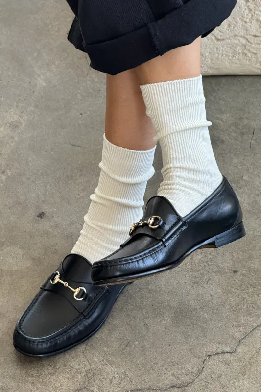 Crisp Step Socks- WHITE sold by Le Bon Shoppe