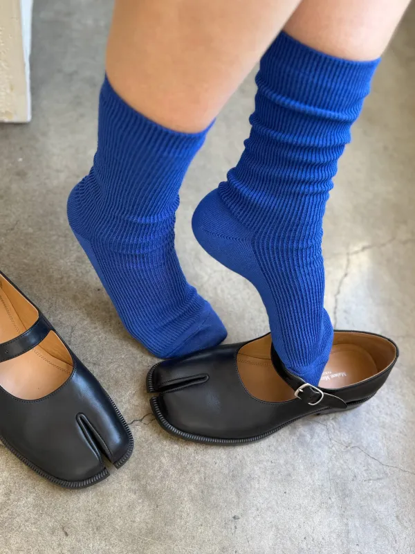 Crisp Step Socks- BLUE sold by Le Bon Shoppe