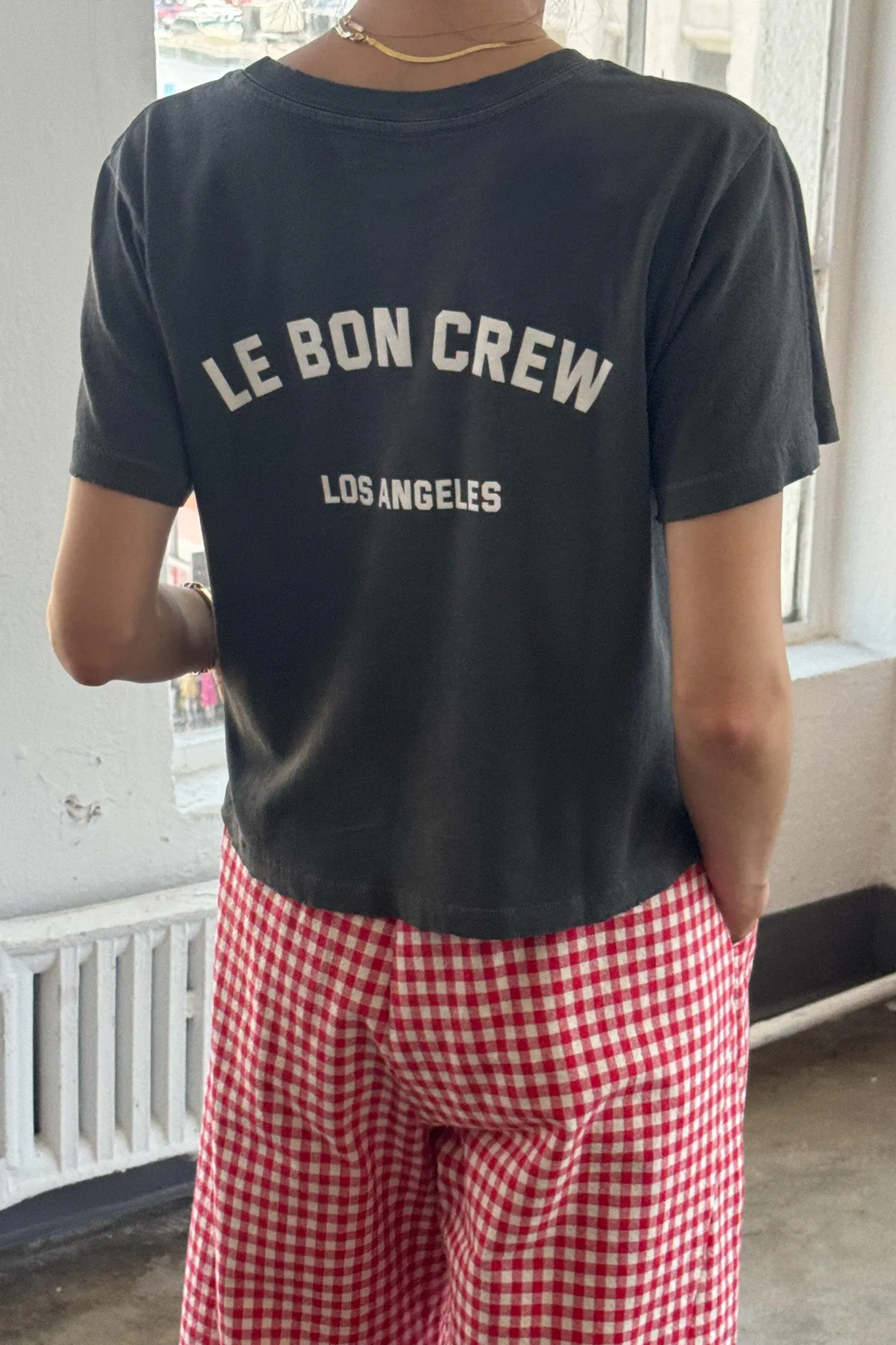 Darling Tee - Le bon Crew (Vintage Black) sold by Le Bon Shoppe product image thumbnail 2