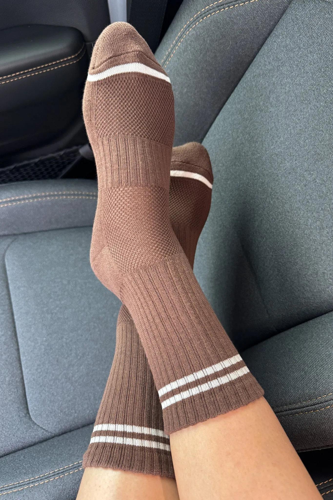 Boyfriend Socks - Wood sold by Le Bon Shoppe product image thumbnail 3