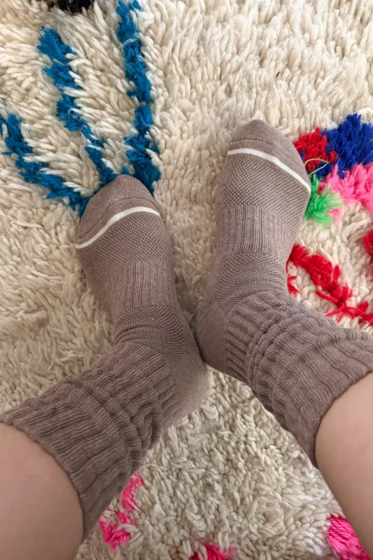Ballet Socks - Mocha Mousse sold by Le Bon Shoppe