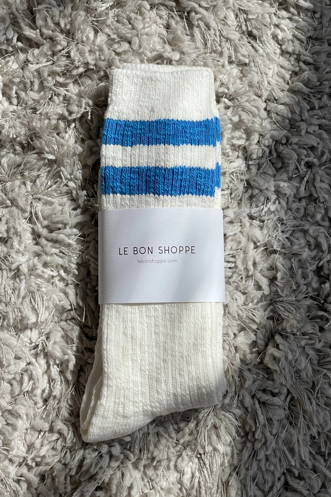 Cottage Varsity Socks - White Varsity sold by Le Bon Shoppe product image thumbnail 4